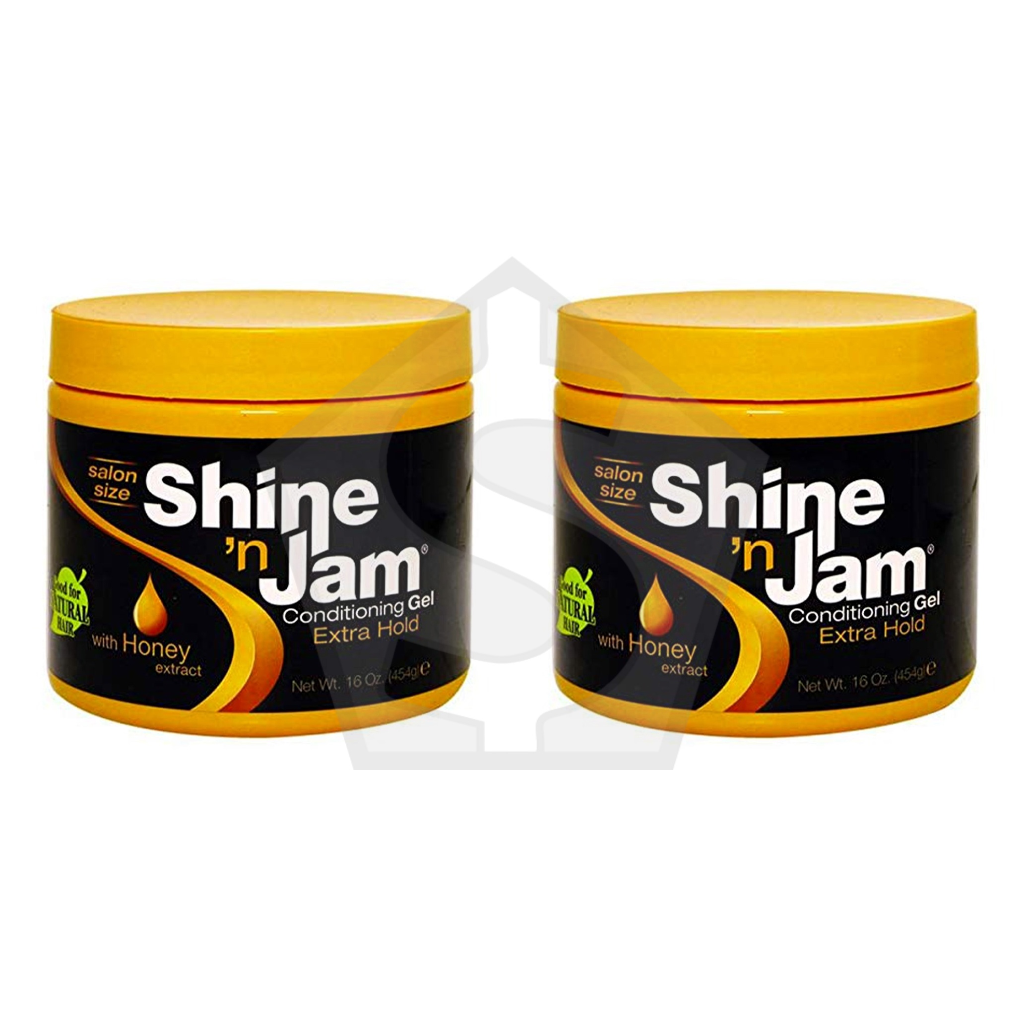 AMPRO Shine 'n Jam Conditioning Gel - Extra Hold / 16oz - Pack of 2