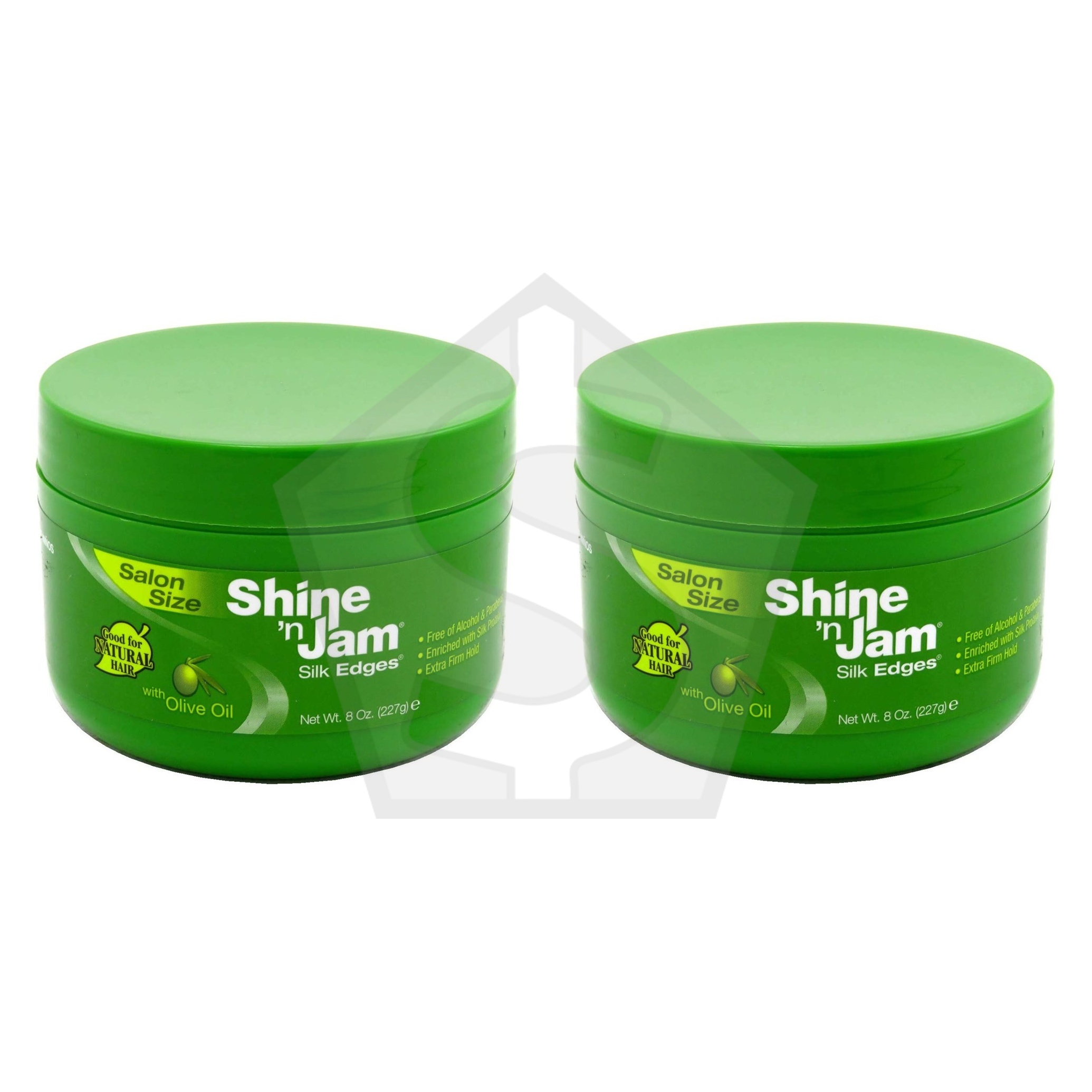 Bundle of 2 - AMPRO Shine 'n Jam Silk Edges [Olive Oil] - 8oz