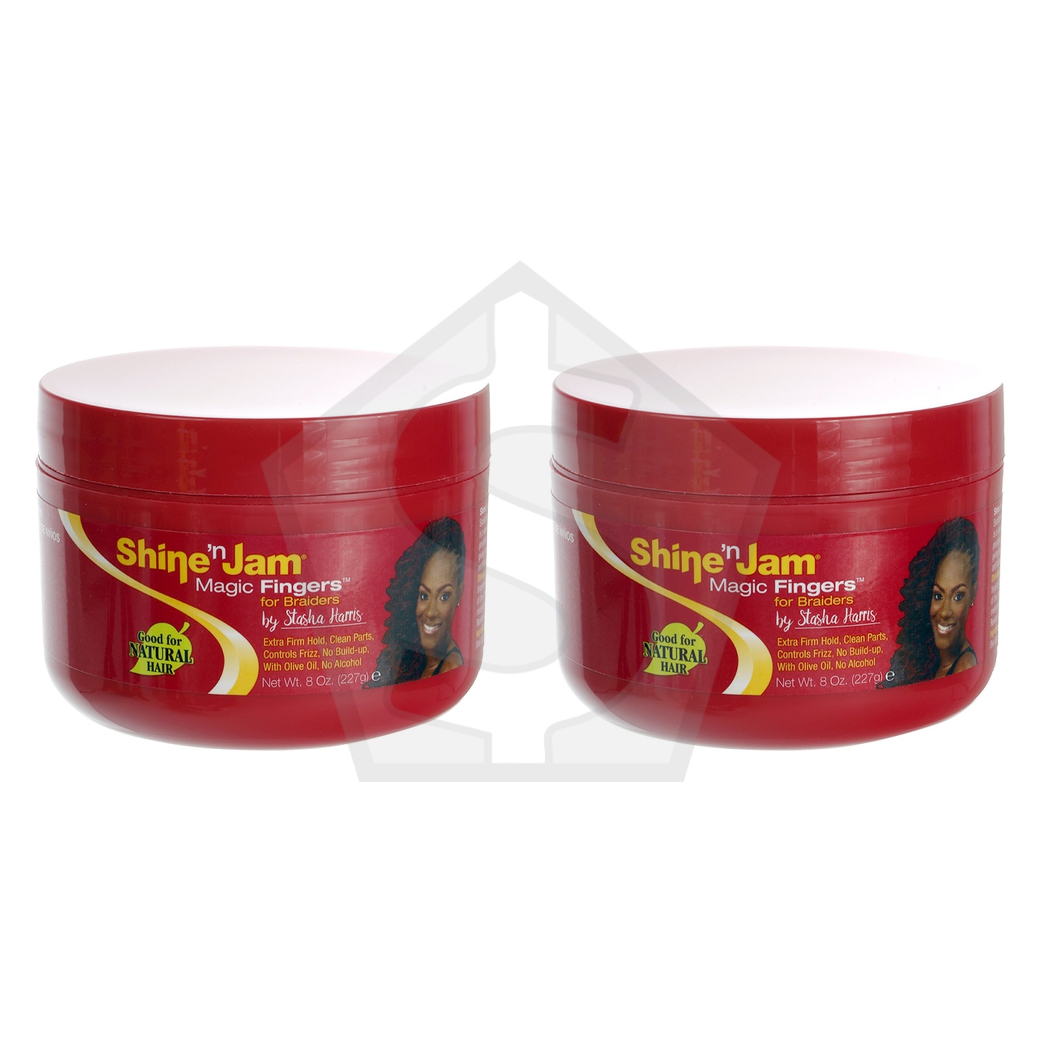 AMPRO Shine 'n Jam Magic Fingers for Braiders - 8oz - Pack of 2