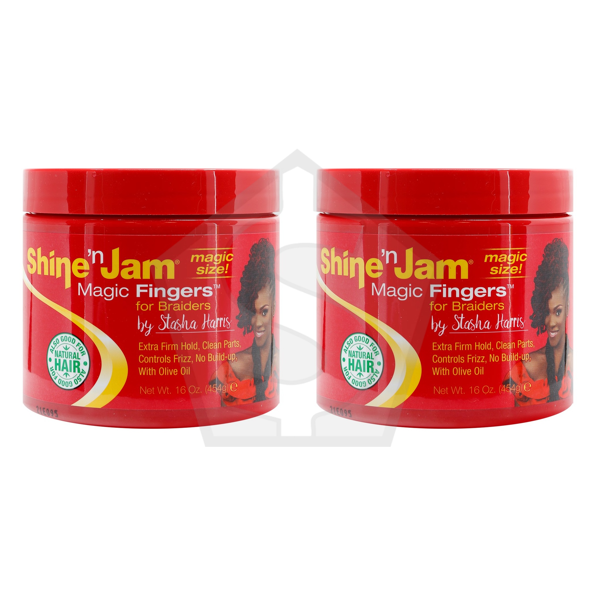 AMPRO Shine 'n Jam Magic Fingers for Braiders - 16oz - Pack of 2