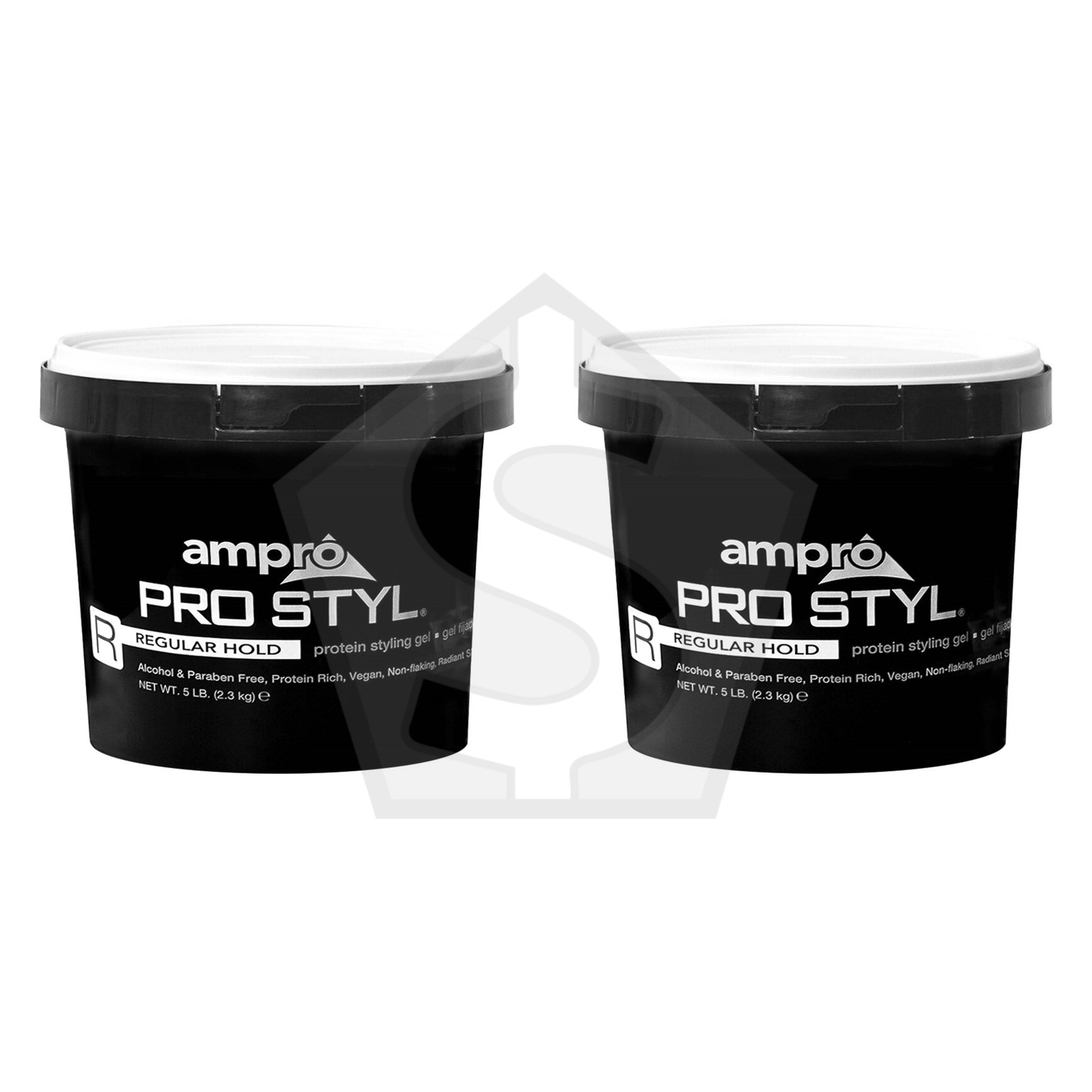AMPRO Protein Styling Gel [Regular Hold] - 5LB - Pack of 2