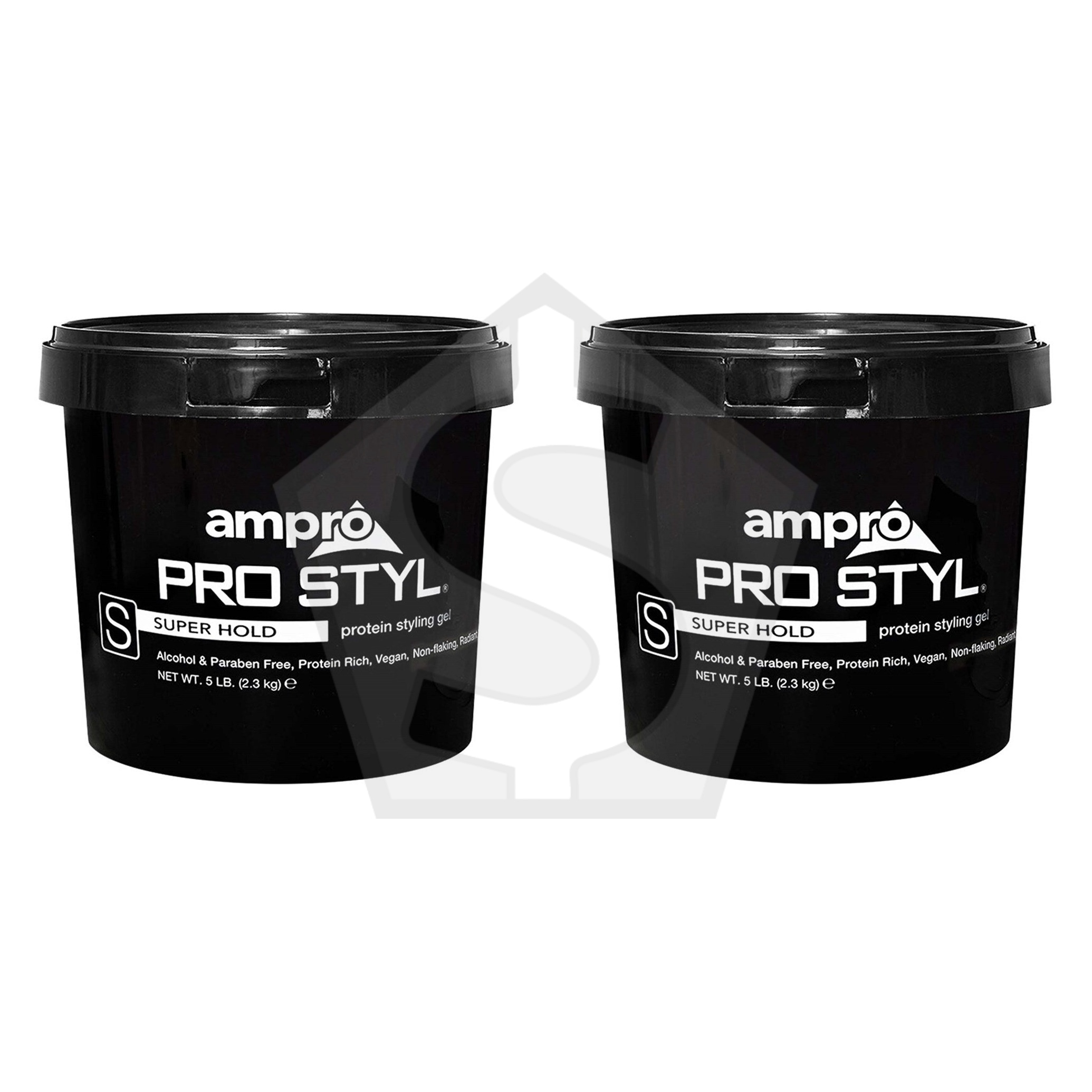 AMPRO Protein Styling Gel [Super Hold] - 5lb - Pack of 2