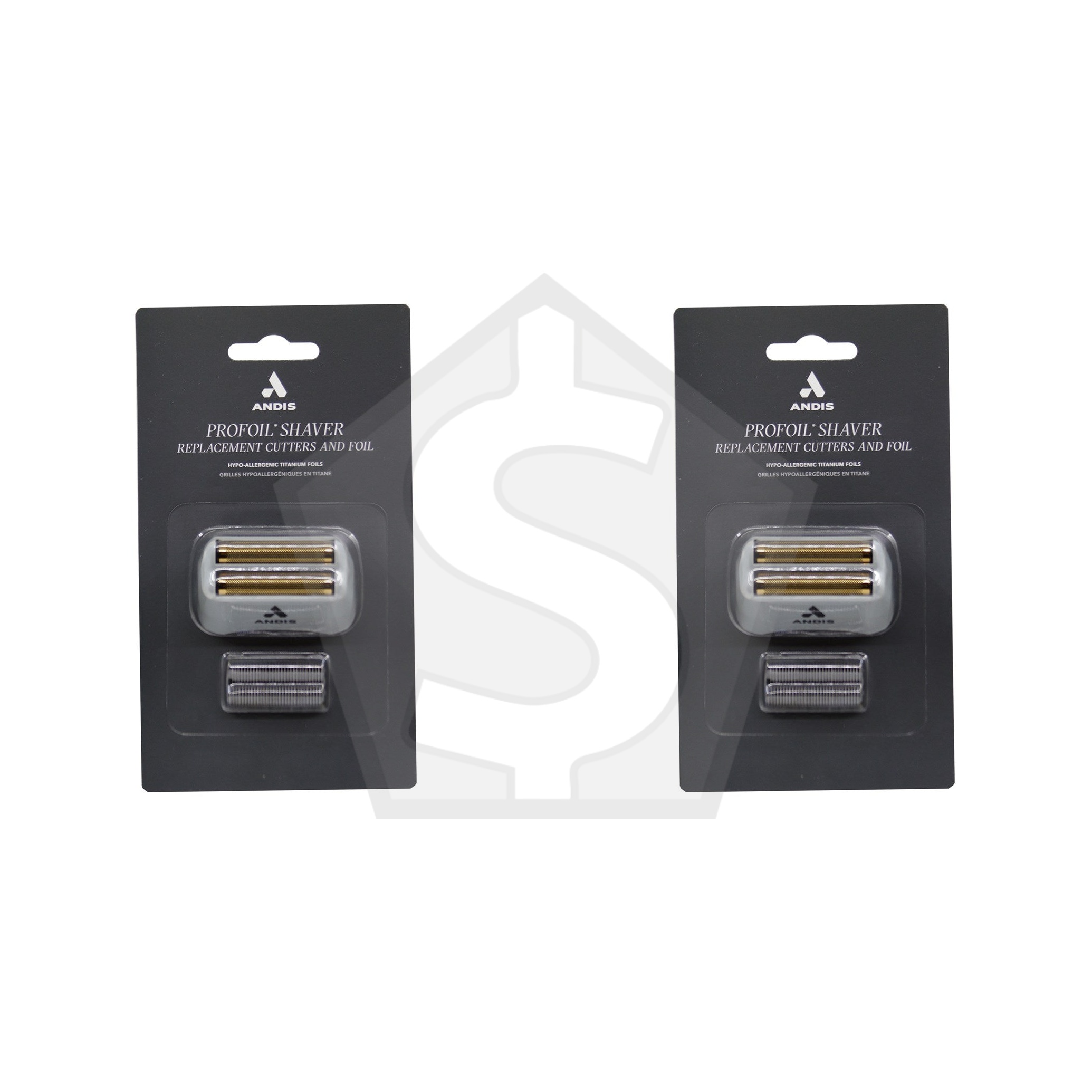 ANDIS ProFoil Shaver Replacement Cutters and Foil - Pack of 2