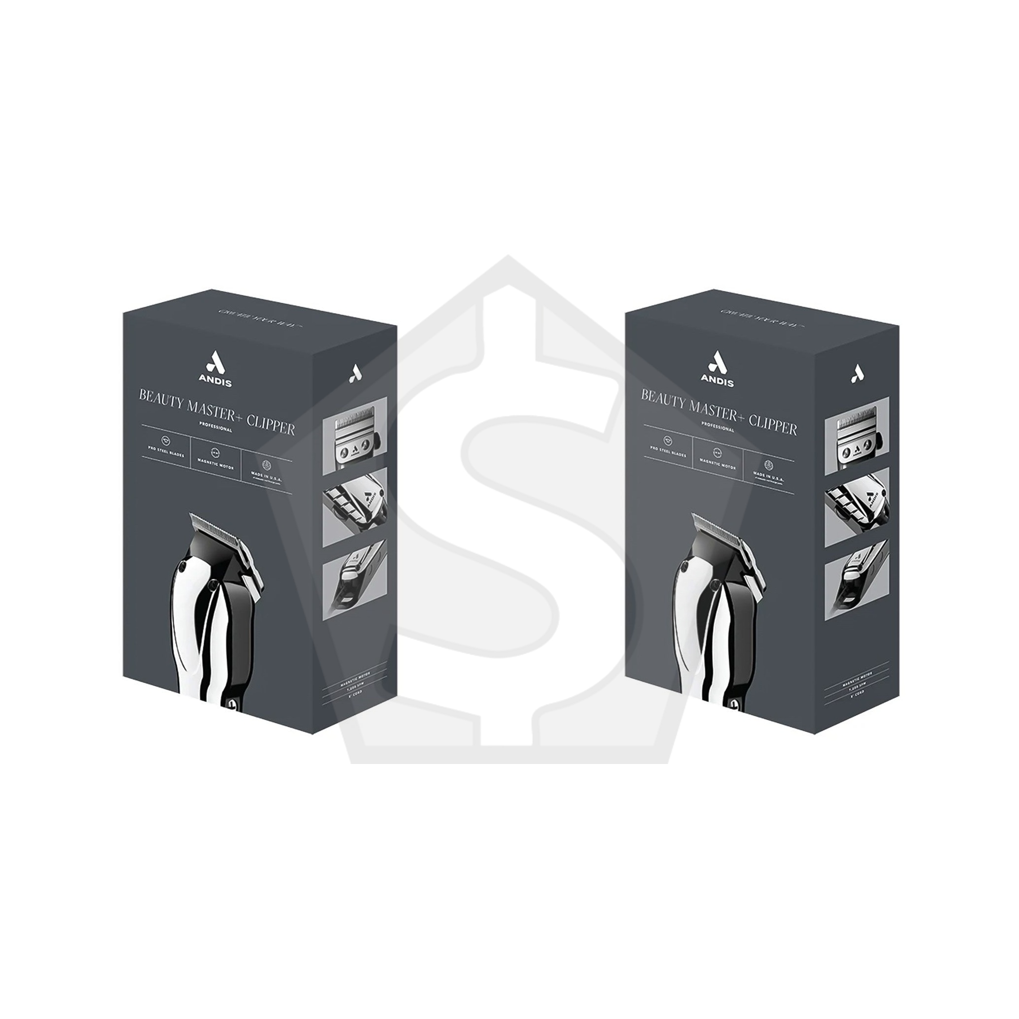 ANDIS Beauty Master + Clipper [CUL Certified] - Pack of 2