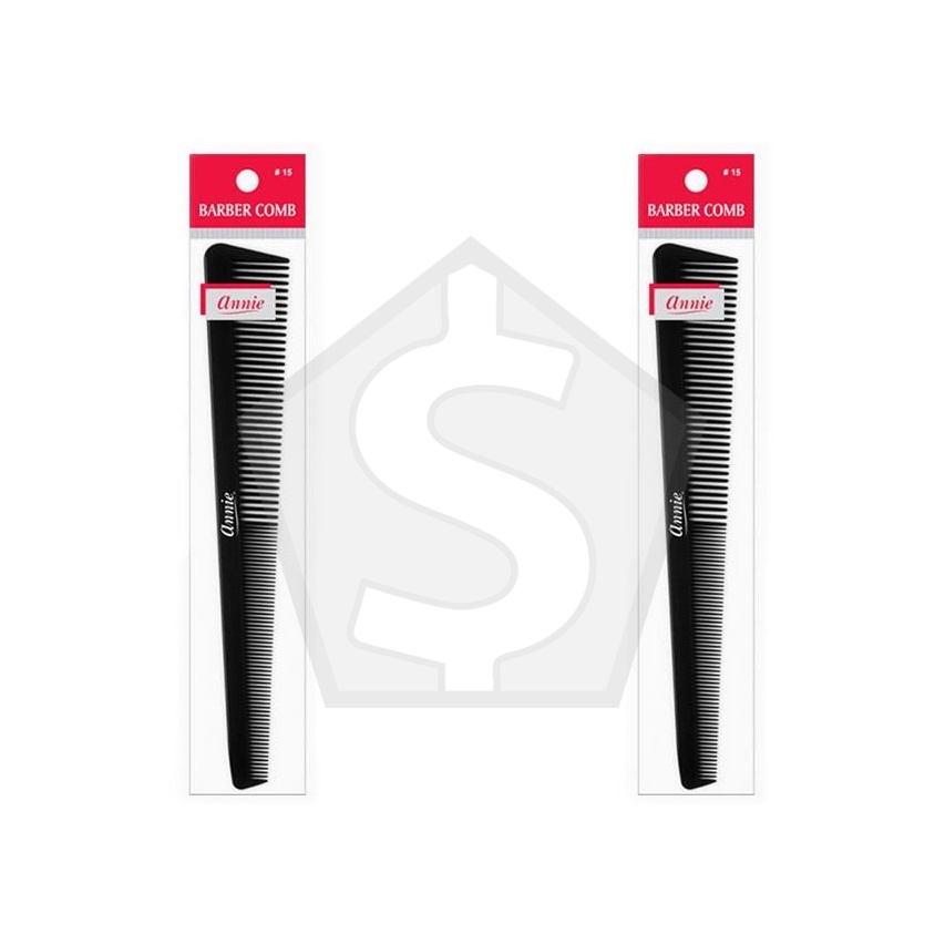 ANNIE Barber Comb - Pack of 2