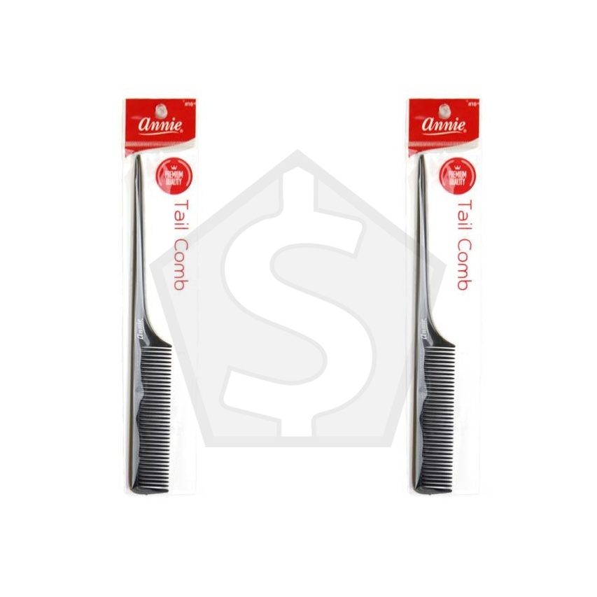 ANNIE Premium Bone Tail Comb - Pack of 2