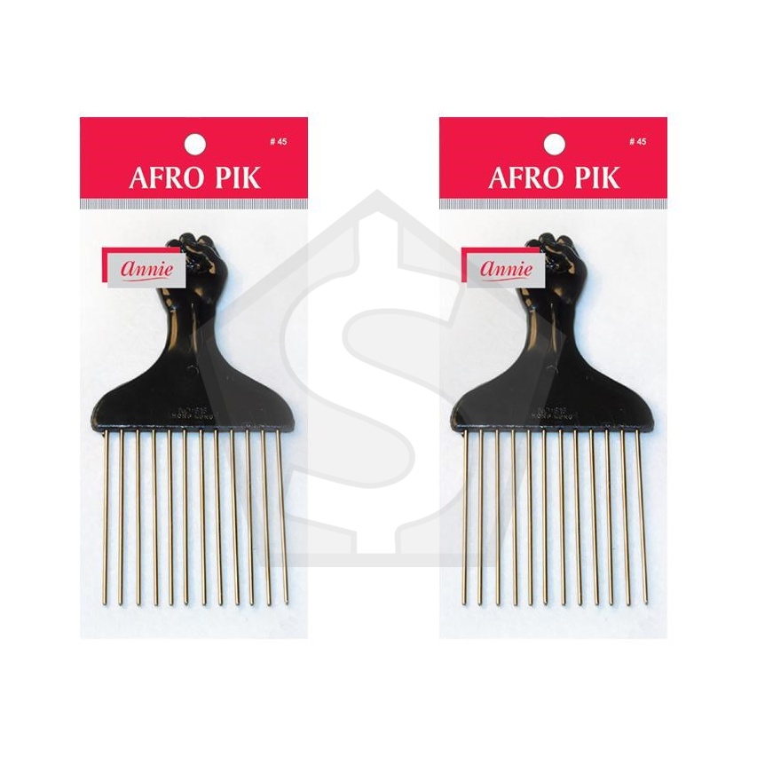 ANNIE Metal Afro Pik - Pack of 2