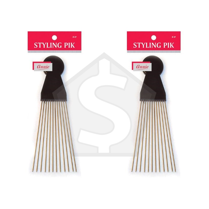 ANNIE Long Styling Pik - Pack of 2