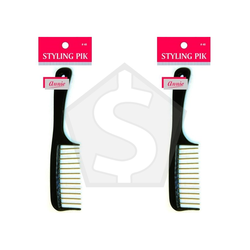 ANNIE Metal tooth Styling Pik - Pack of 2