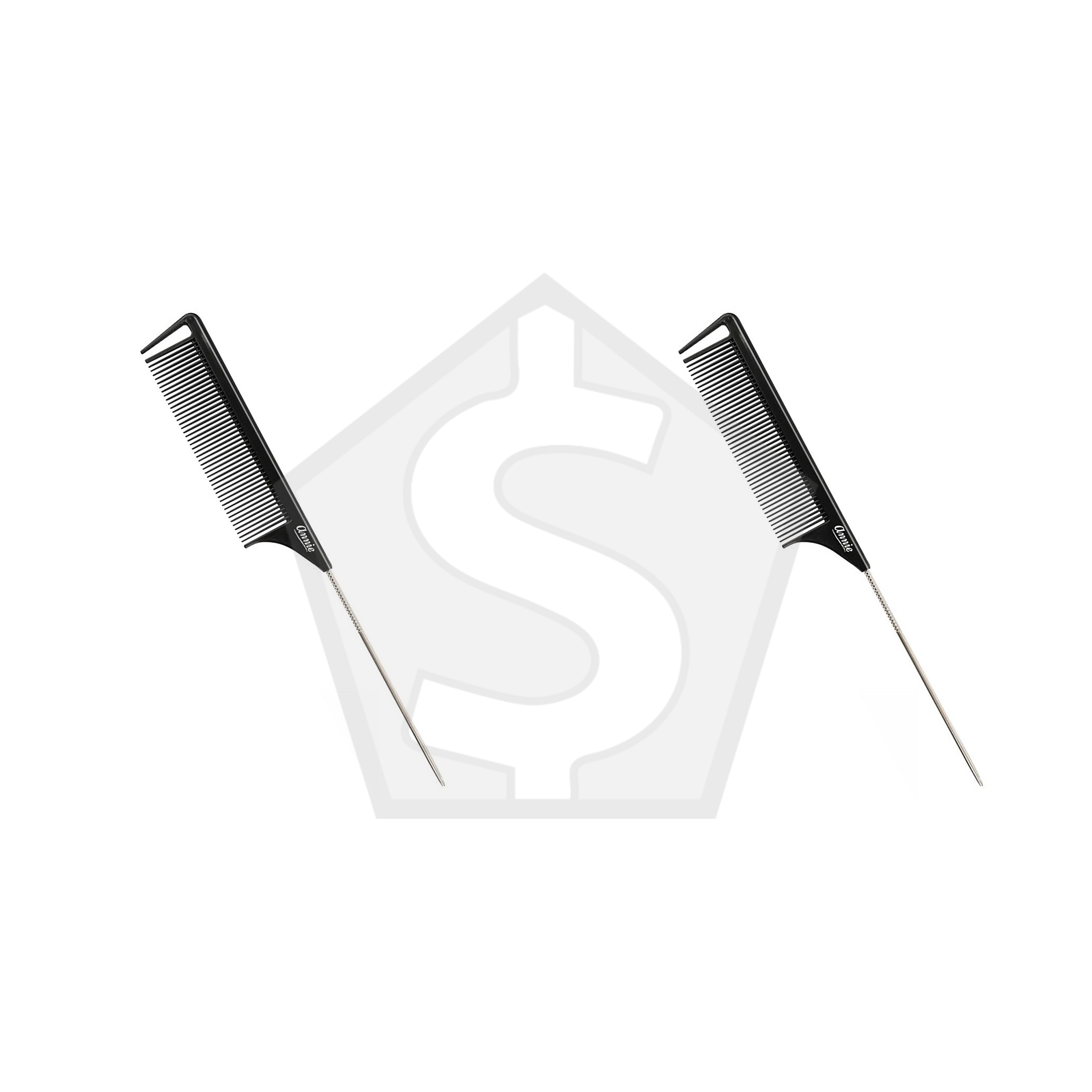 ANNIE Pin Tail Section Comb - Pack of 2