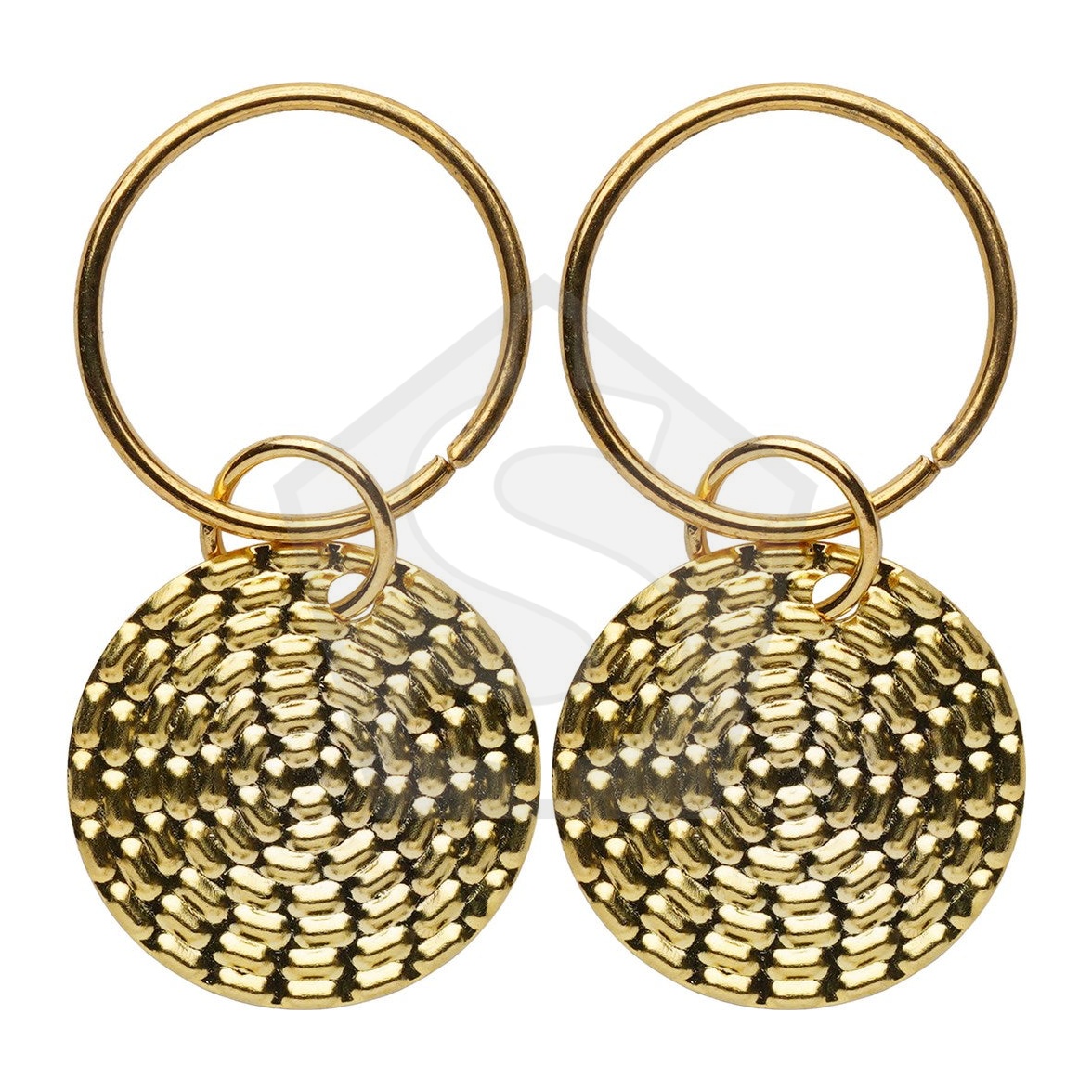 Bundle of 2 - ANNIE Braid Charm Set - Patterned Circle