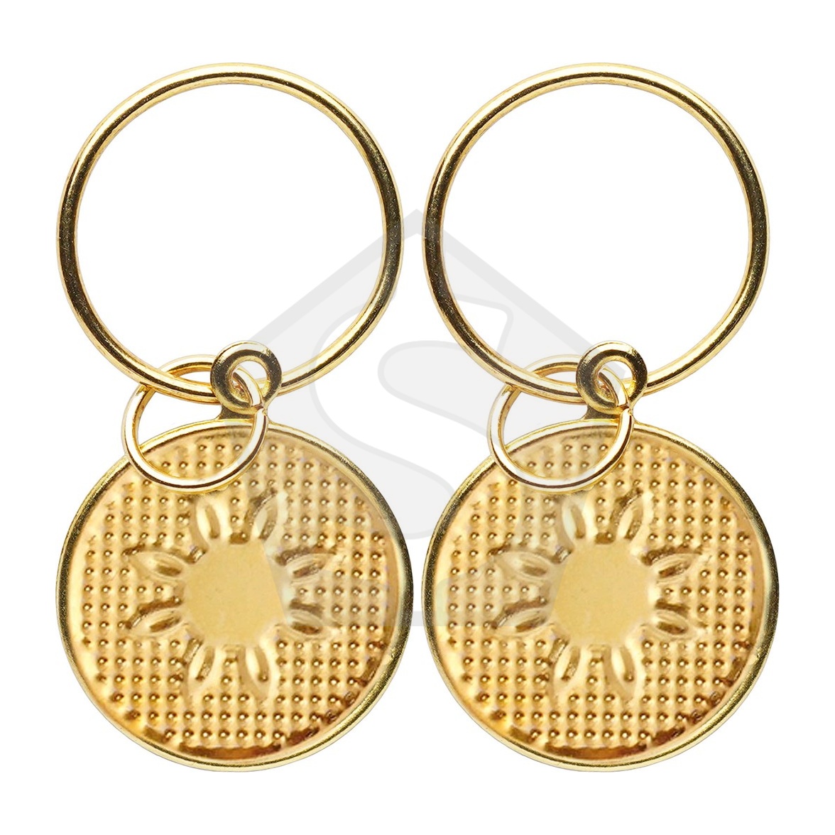 ANNIE Braid Charm Set - Floral Circle - Pack of 2