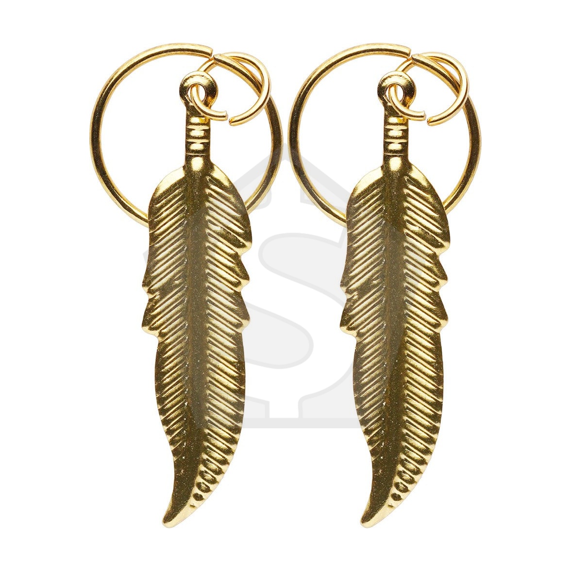 ANNIE Braid Charm Set - Leaf - Pack of 2