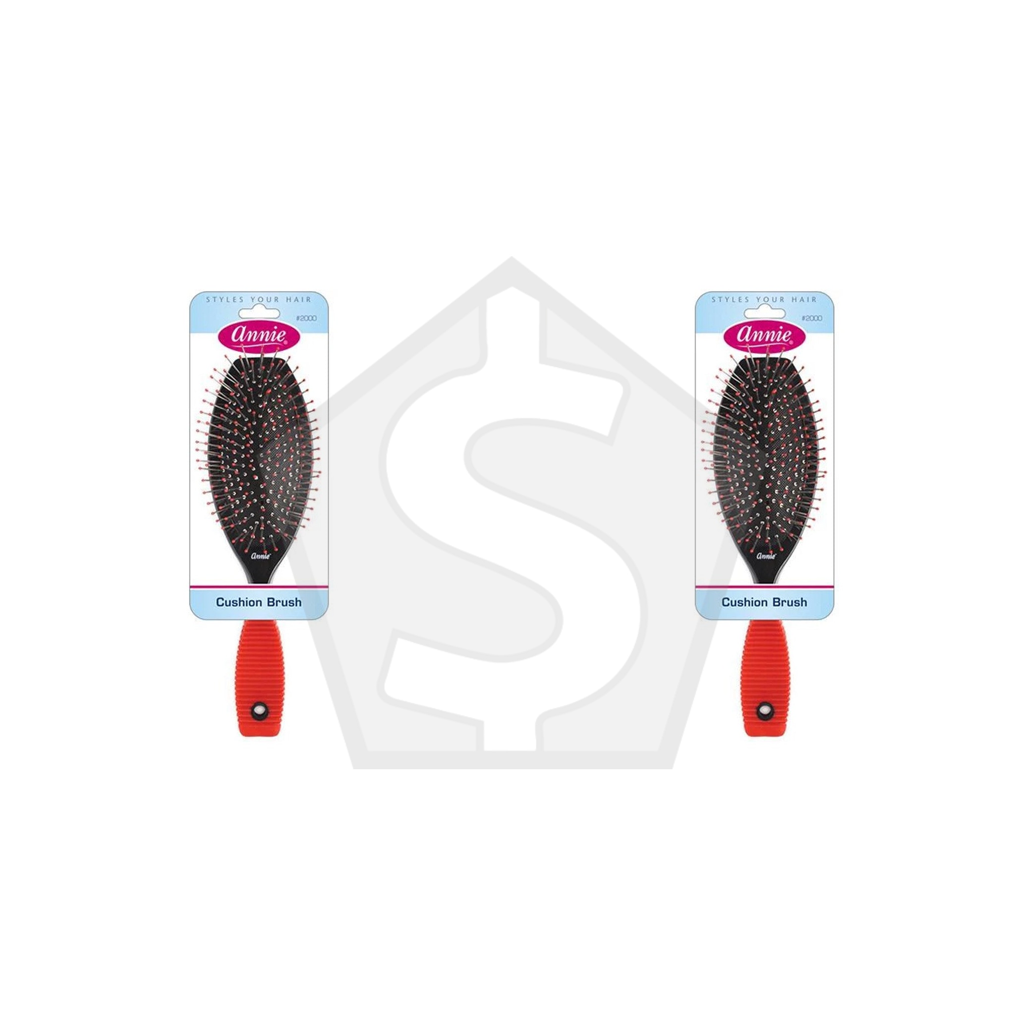 ANNIE Wire Cushion Brush #2000 [pc] - Pack of 2
