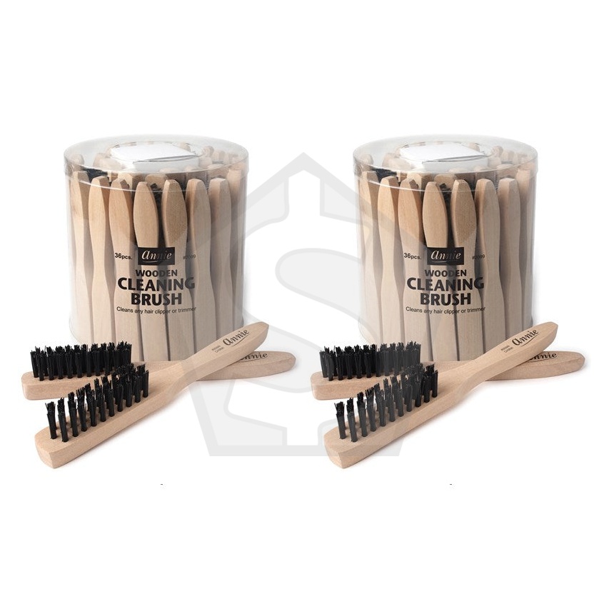 ANNIE Hard Cleaning Brush Bulk (36pcs/jar) - Pack of 2