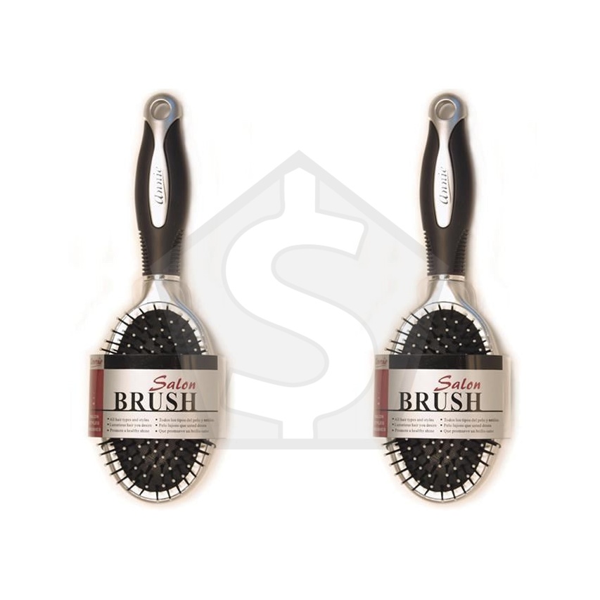 ANNIE Salon Oval Cushion Brush [Large] - Pack of 2