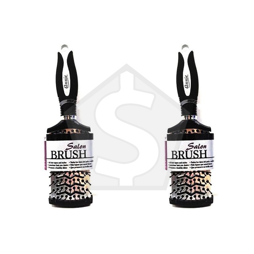 ANNIE Salon Thermal Styling Vent Brush - Pack of 2