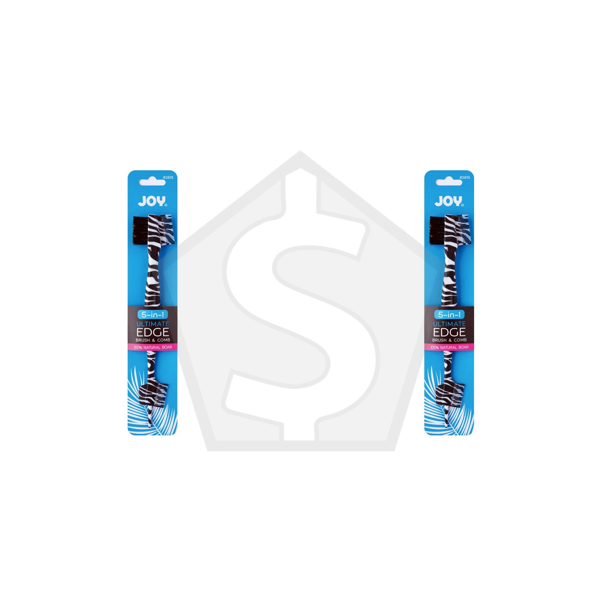ANNIE Joy 5 in 1 Ultimate Edge Brush & Comb - Pack of 2