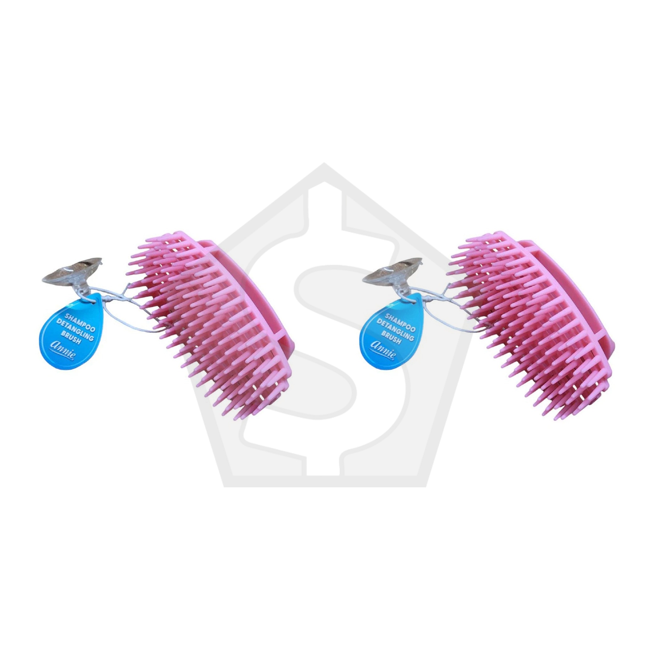 ANNIE Shampoo & Detangling Brushes - Pack of 2