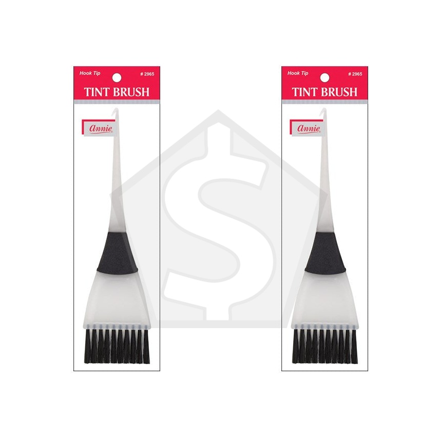 ANNIE Tinting Brush with Hook Tip - 2" Hook - Pack of 2