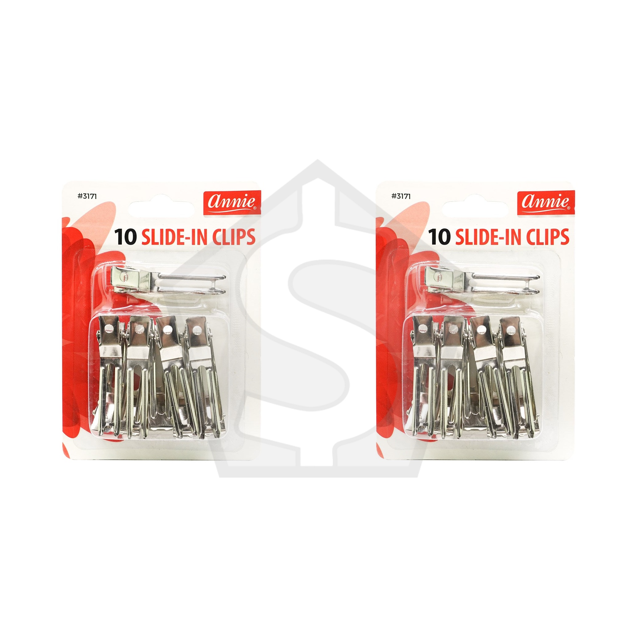 ANNIE 10pc Slide-In Clips - Pack of 2