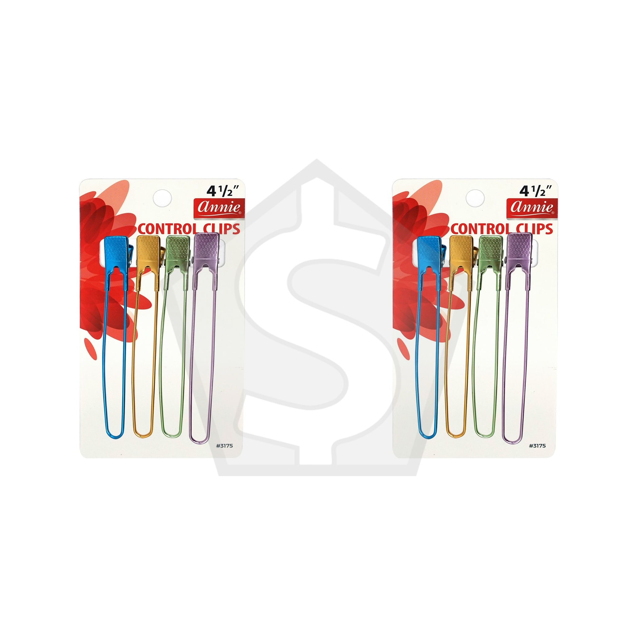 ANNIE 4pc Control Clips #3175 [pk] - Pack of 2