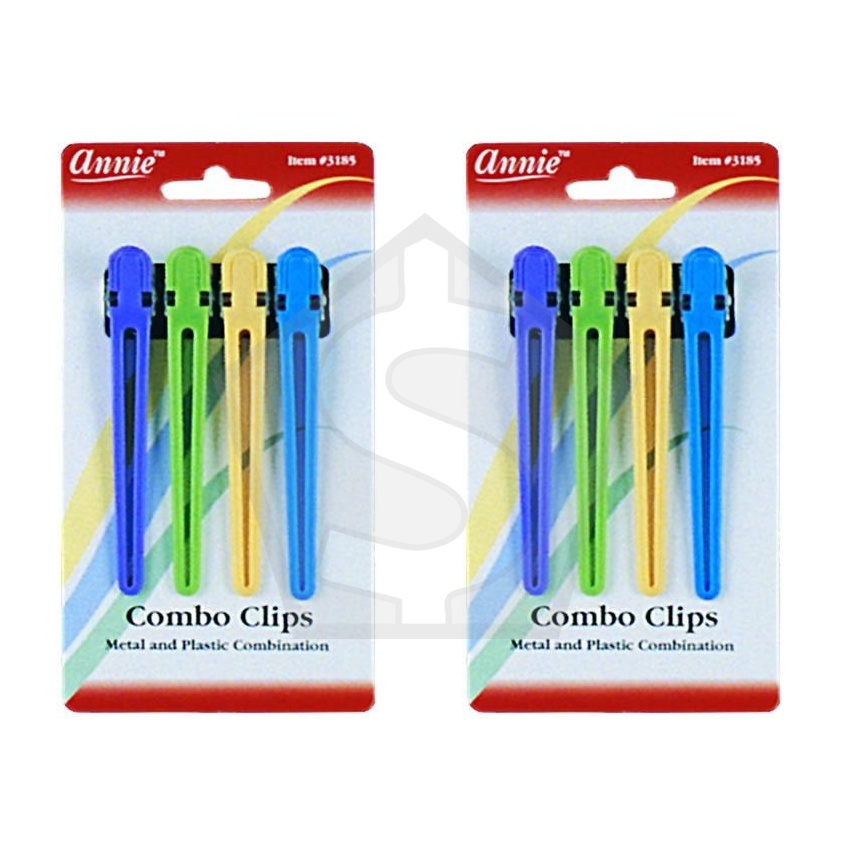 ANNIE Combo Clips (4pcs/pack) - Pack of 2