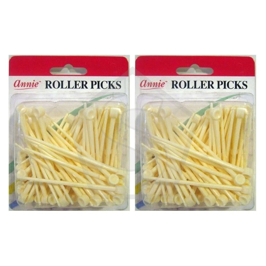 ANNIE 80pcs Plastic Roller Picks - Pack of 2