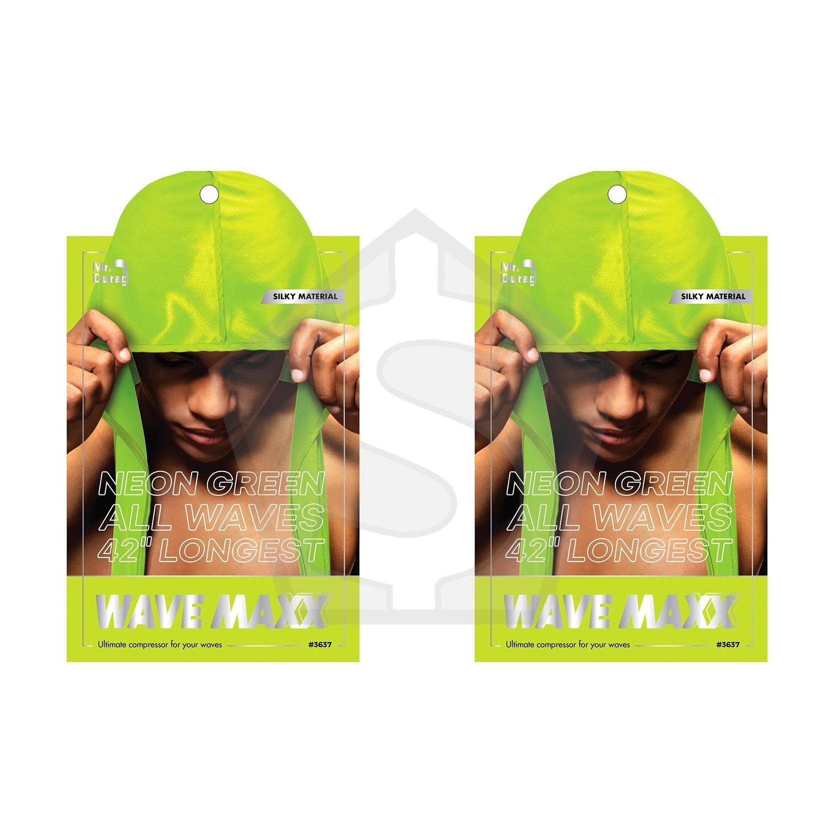 ANNIE Mr. Durag Holographic Wave Maxx Durag 42inch - Pack of 2