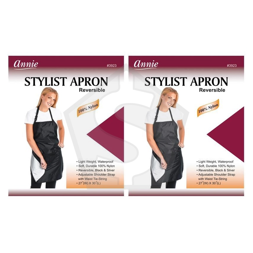 ANNIE Stylist Apron Reversible - Pack of 2