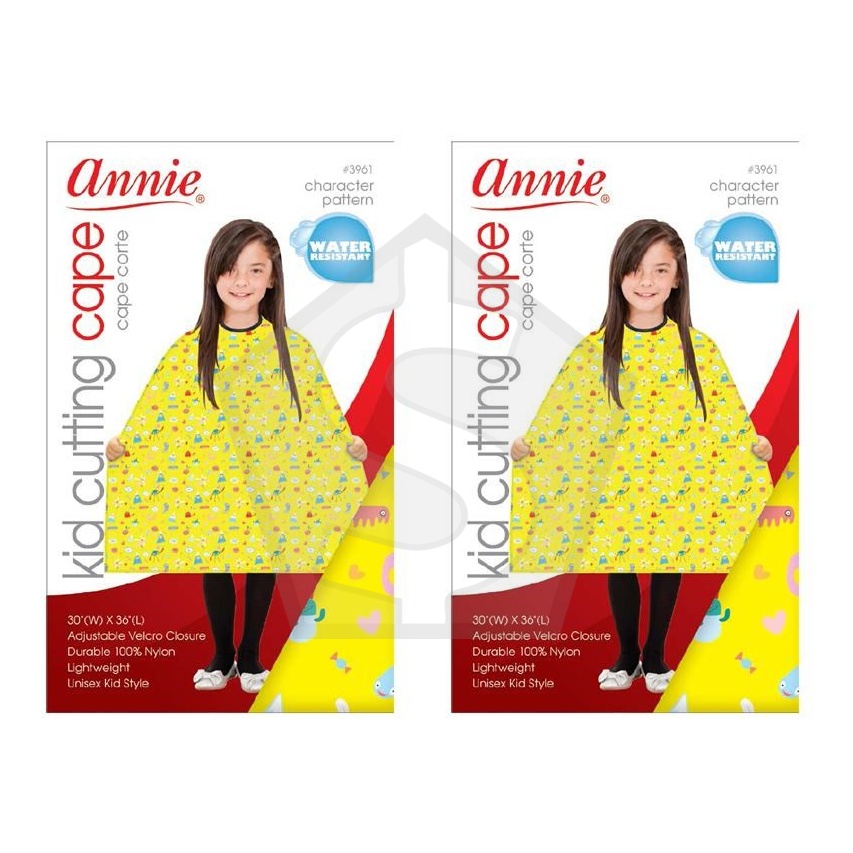 ANNIE Kid Cutting Cape - Character Pattern - Pack of 2