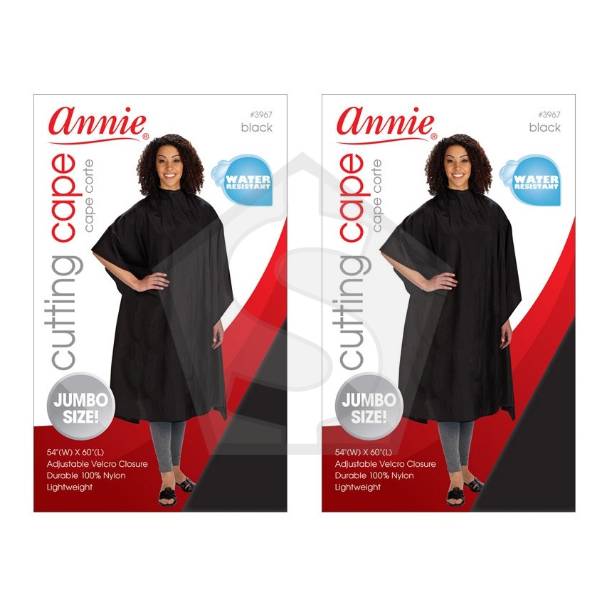 ANNIE Cutting Cape [Jumbo Size] - Pack of 2