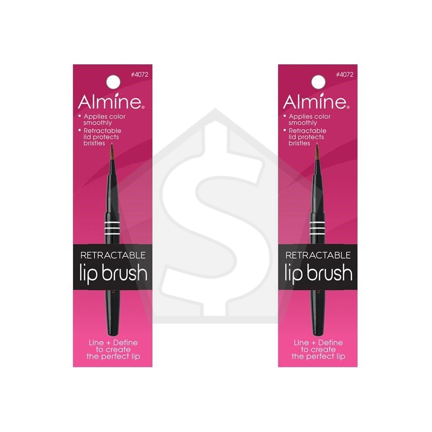 ANNIE Almine Retractable Lip Brush - Pack of 2