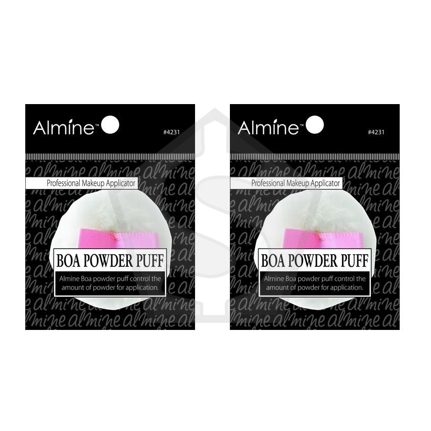 ANNIE Almine Boa Powder Puff - 4231 - Pack of 2