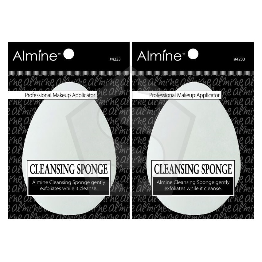 ANNIE Almine Facial Buff Cleansing Sponge - Pack of 2