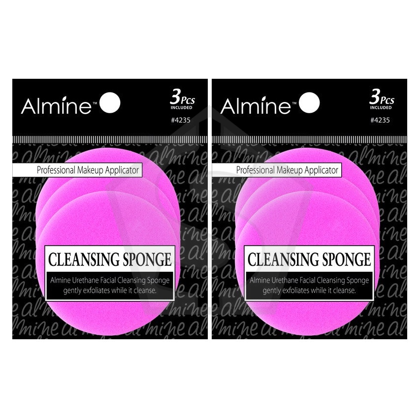 ANNIE Almine Cleansing Sponge 3pc - Pack of 2