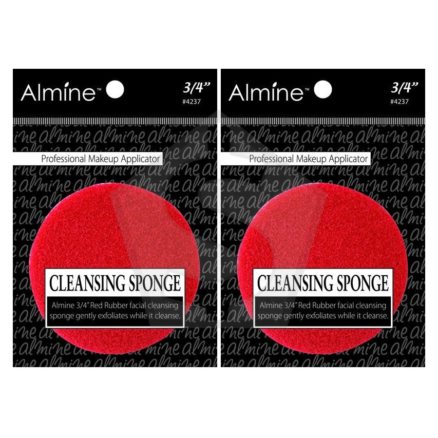 ANNIE Almine Cleansing Sponge #3/4in - Pack of 2