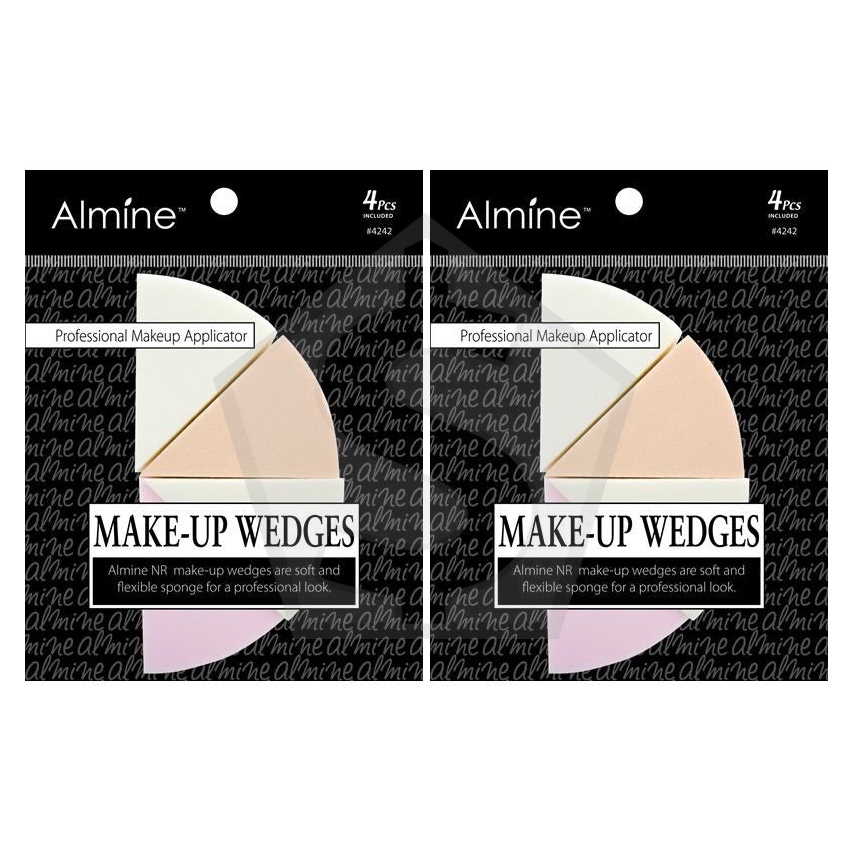 ANNIE Almine Make-up Wedges 4pc - Pack of 2