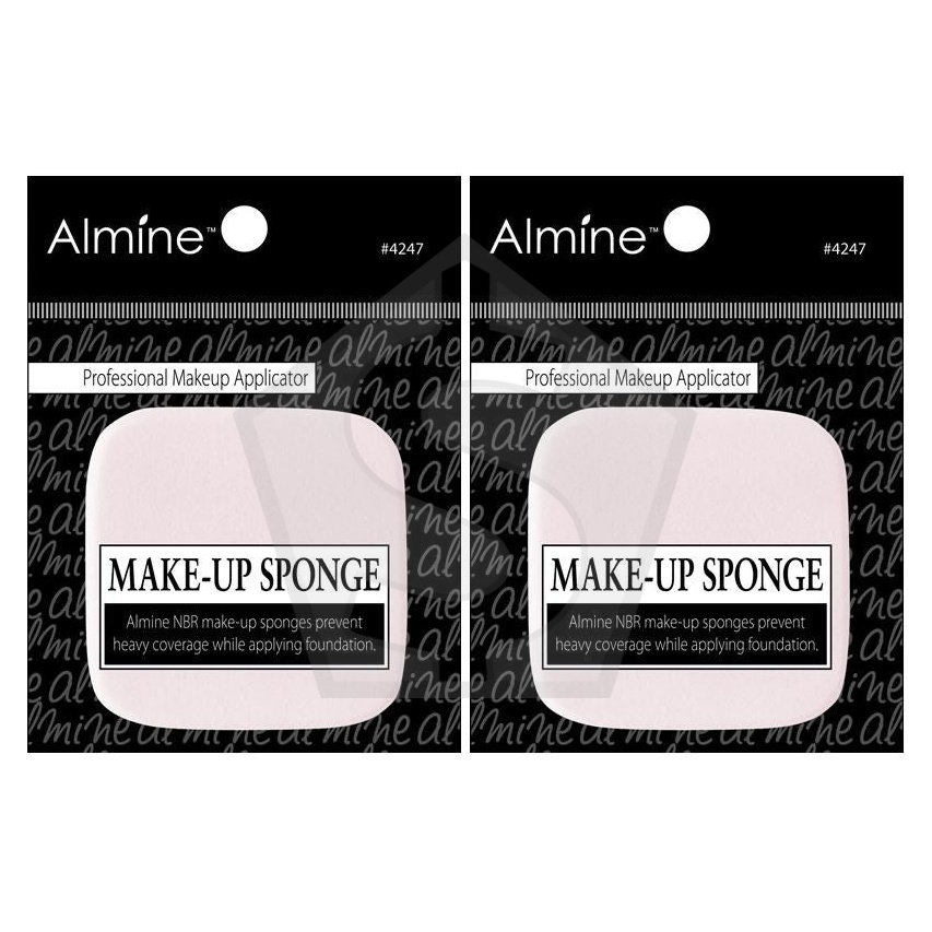 ANNIE Almine Make-up Sponge - Square - Square #4247 - Pack of 2