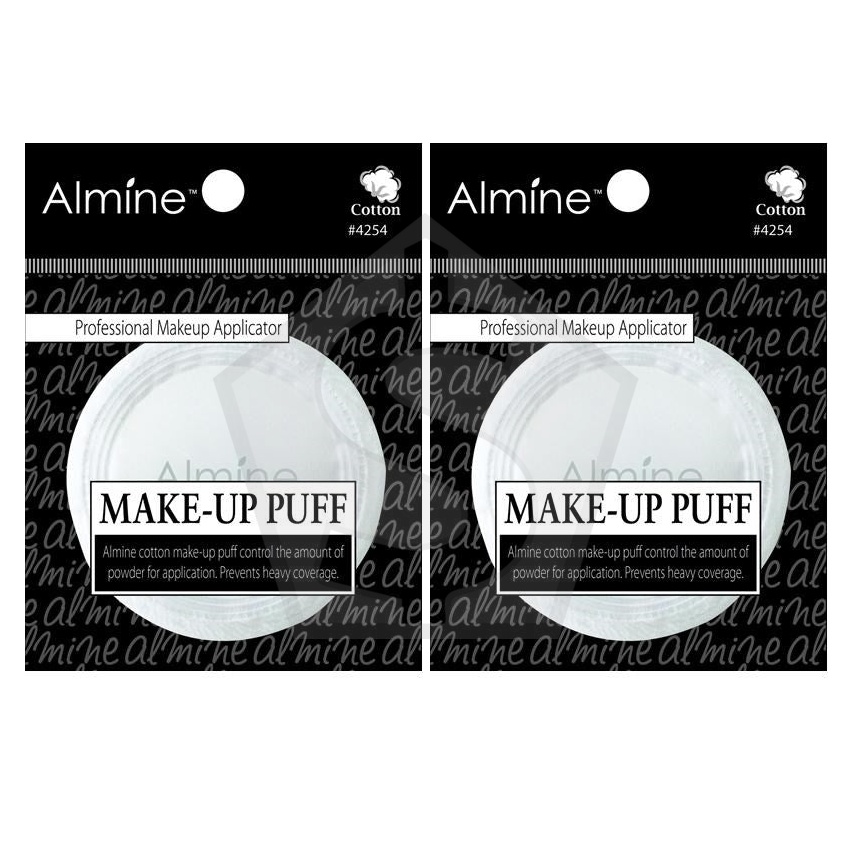 ANNIE Almine Make-up Puff - Cotton - Pack of 2