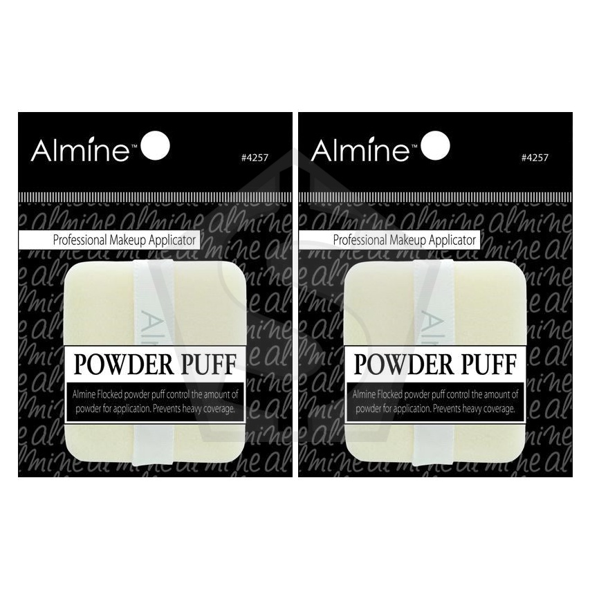 ANNIE Almine Powder Puff - Square - Pack of 2
