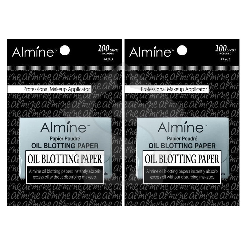 ANNIE Almine Oil Blotting Paper - 100 Sheet - Pack of 2