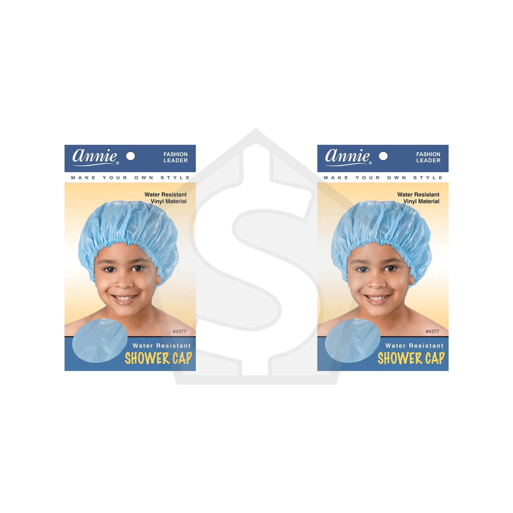 ANNIE Kids Shower Cap - Pack of 2