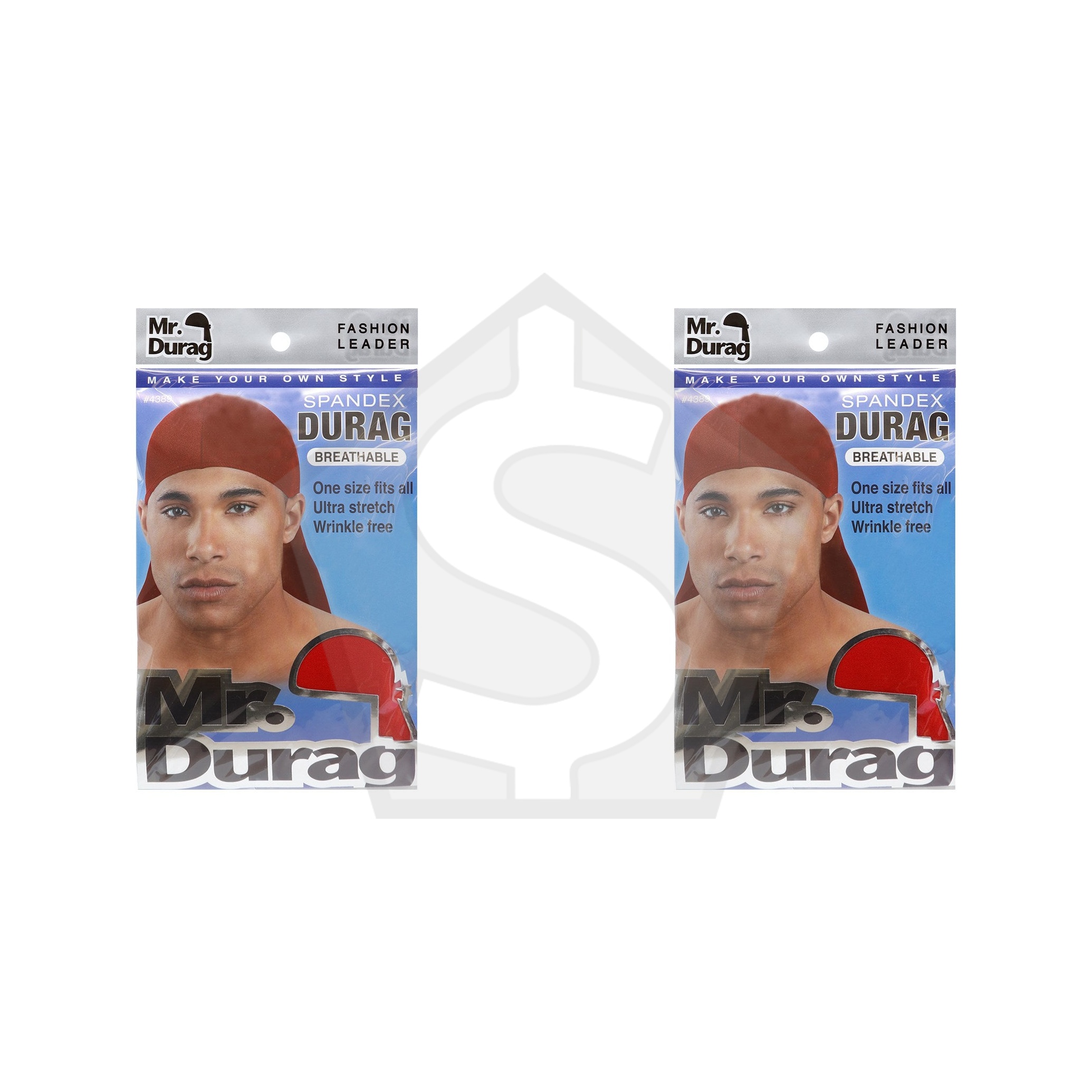 ANNIE Mr. Durag Spandex Durag - Assorted - Pack of 2