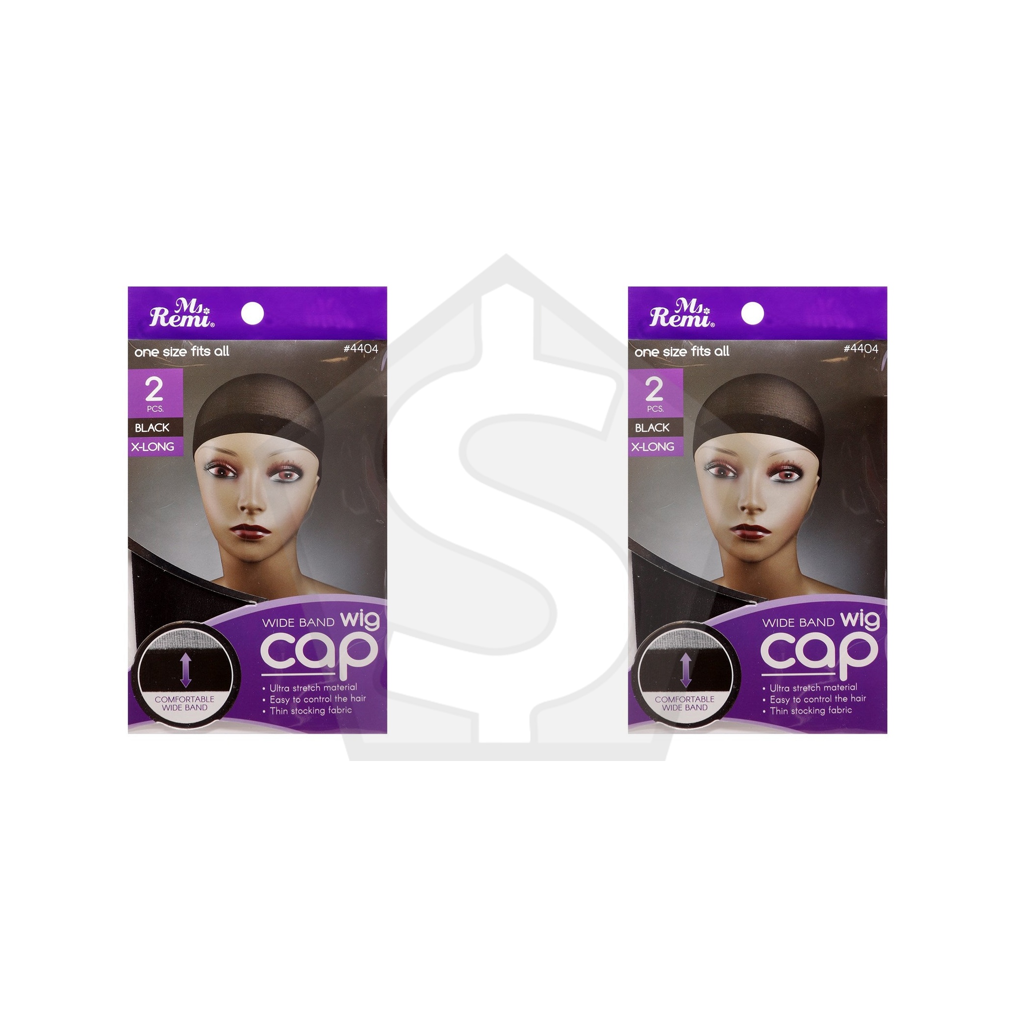 ANNIE Wide Band Wig Cap (2pcs) - Pack of 2