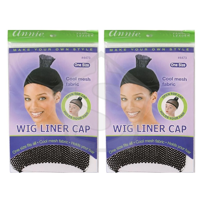 ANNIE Wig Liner Cap - Pack of 2