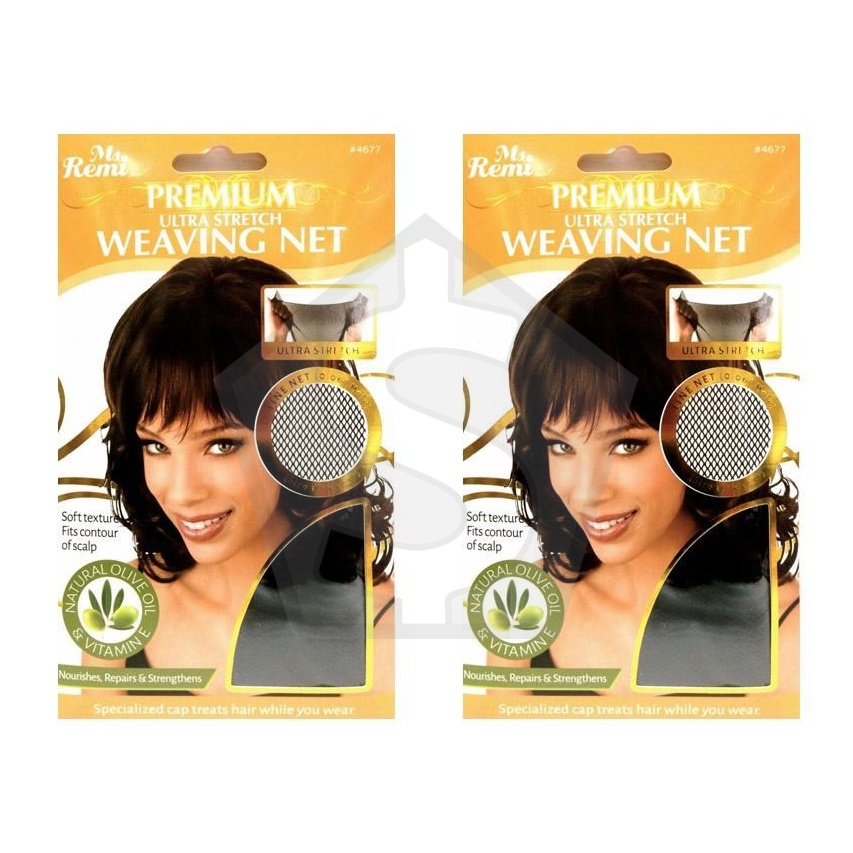 ANNIE Premium Stretchable Weaving Net - Ultra Strech - Pack of 2