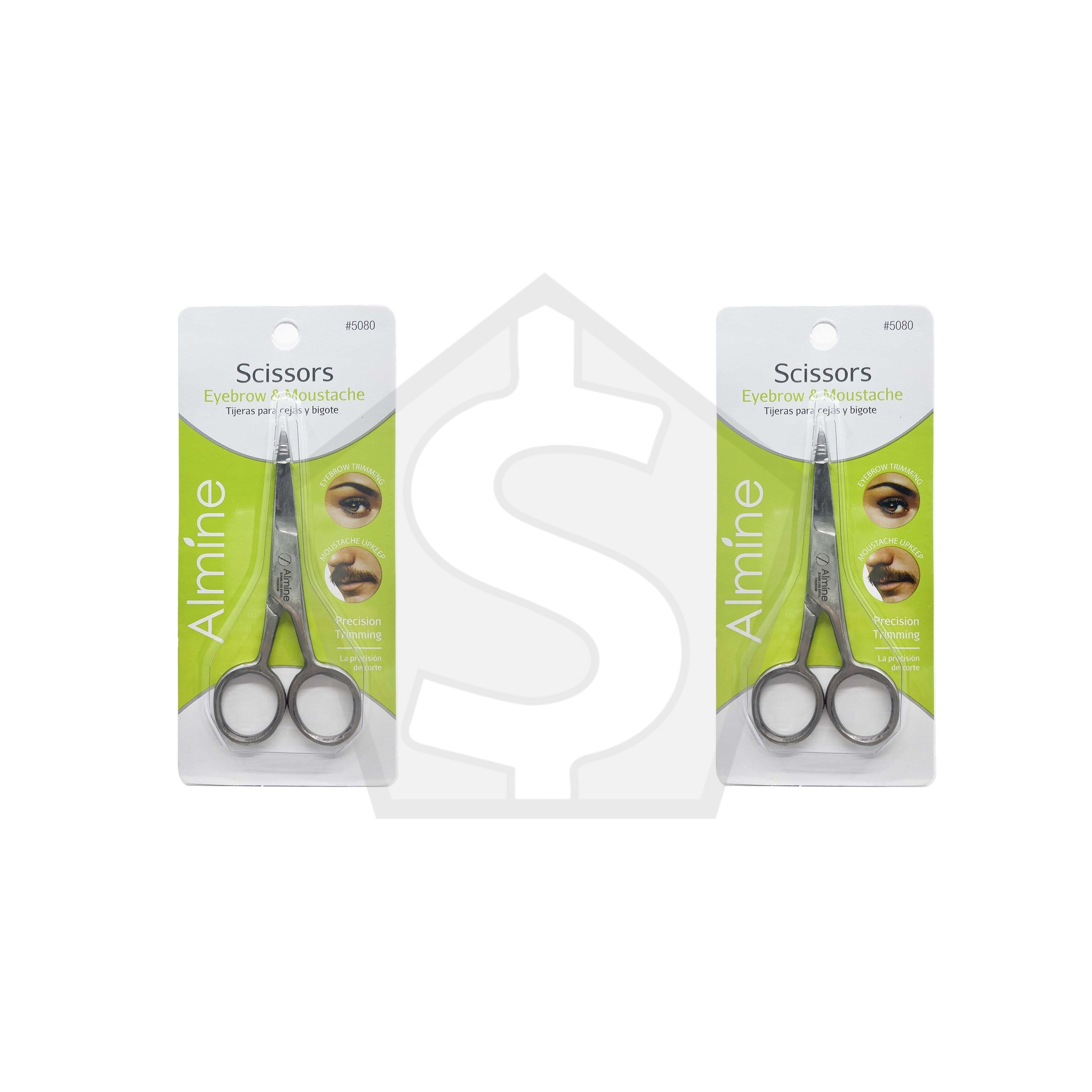 ANNIE Almine Eyebrow and Moustache Scissors - Pack of 2