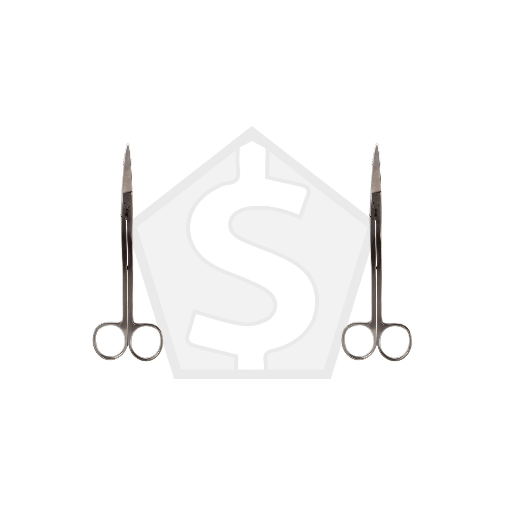 ANNIE Edge Control Wig Scissor [Curved Tip] (5.9") - Pack of 2