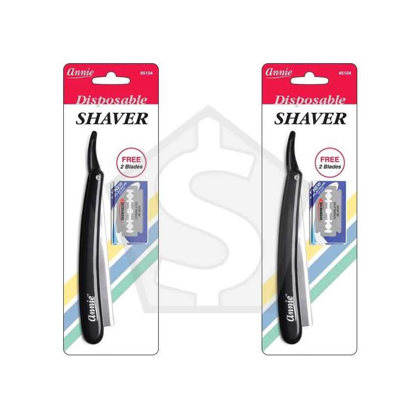 ANNIE Disposable Shaver w/ 2 Blade #5104 [pc] - Pack of 2